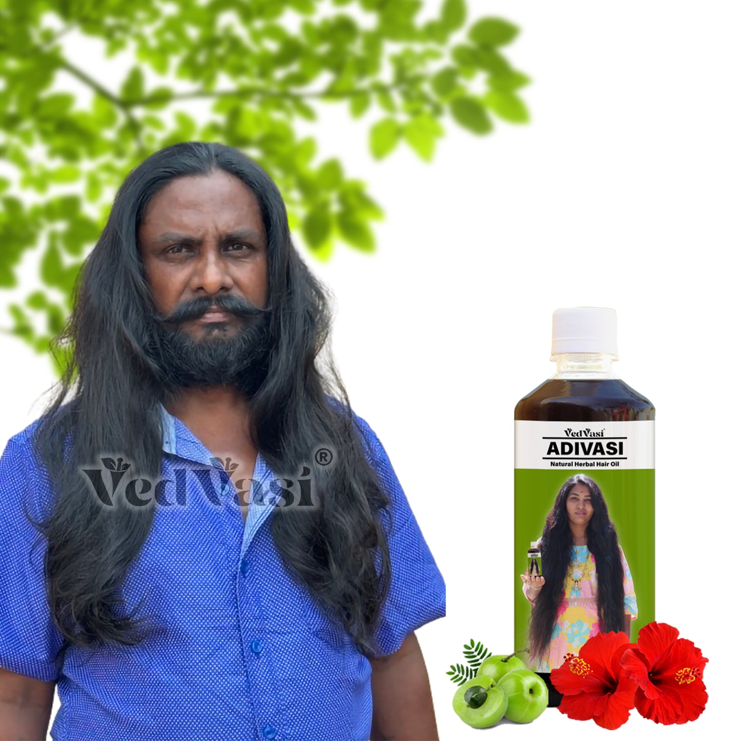 Adivasi Natural Herbal Hair Oil | Say Good Bye To Your Hair Problems| Get Strong & Long Hair