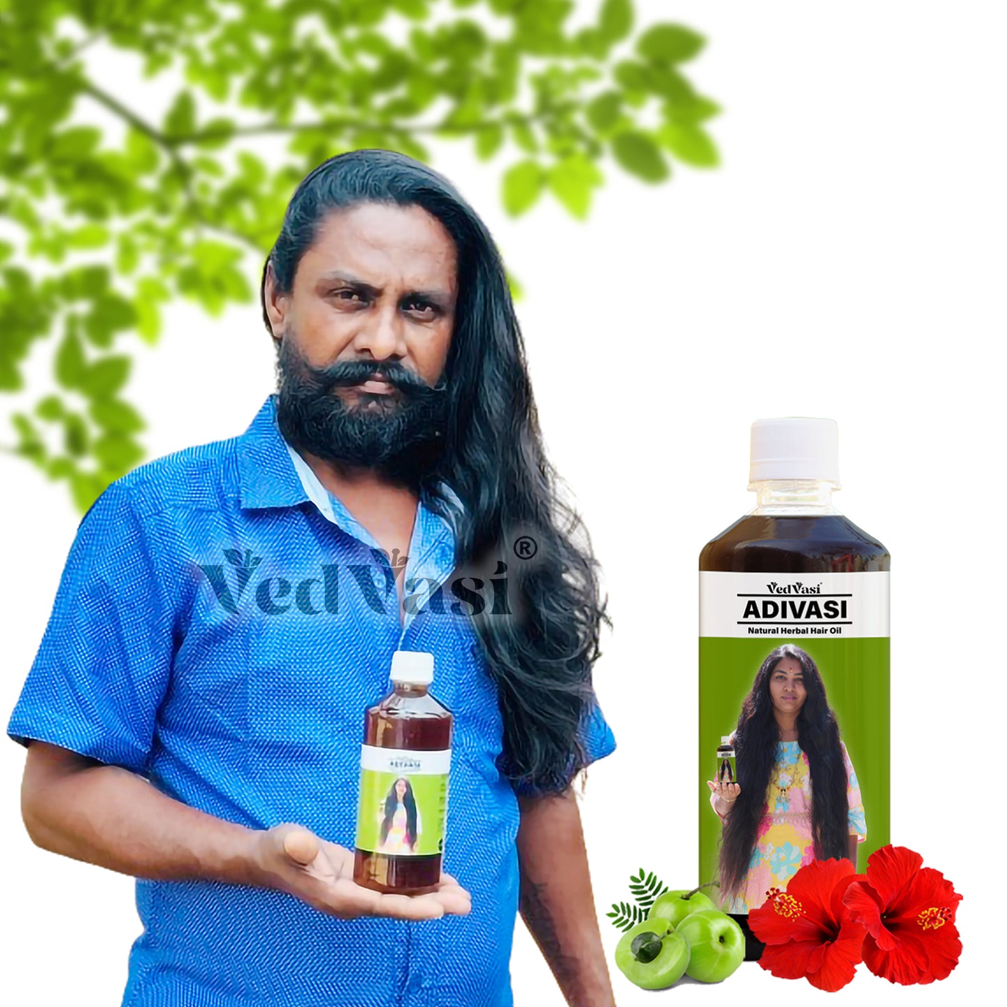 Adivasi Natural Herbal Hair Oil | Say Good Bye To Your Hair Problems| Get Strong & Long Hair